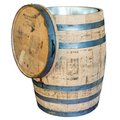 Real Wood Products Oak Whiskey Barrel B220